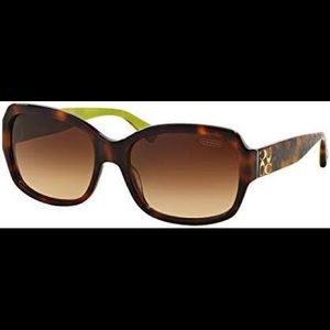 Coach tortoise shell sunglasses